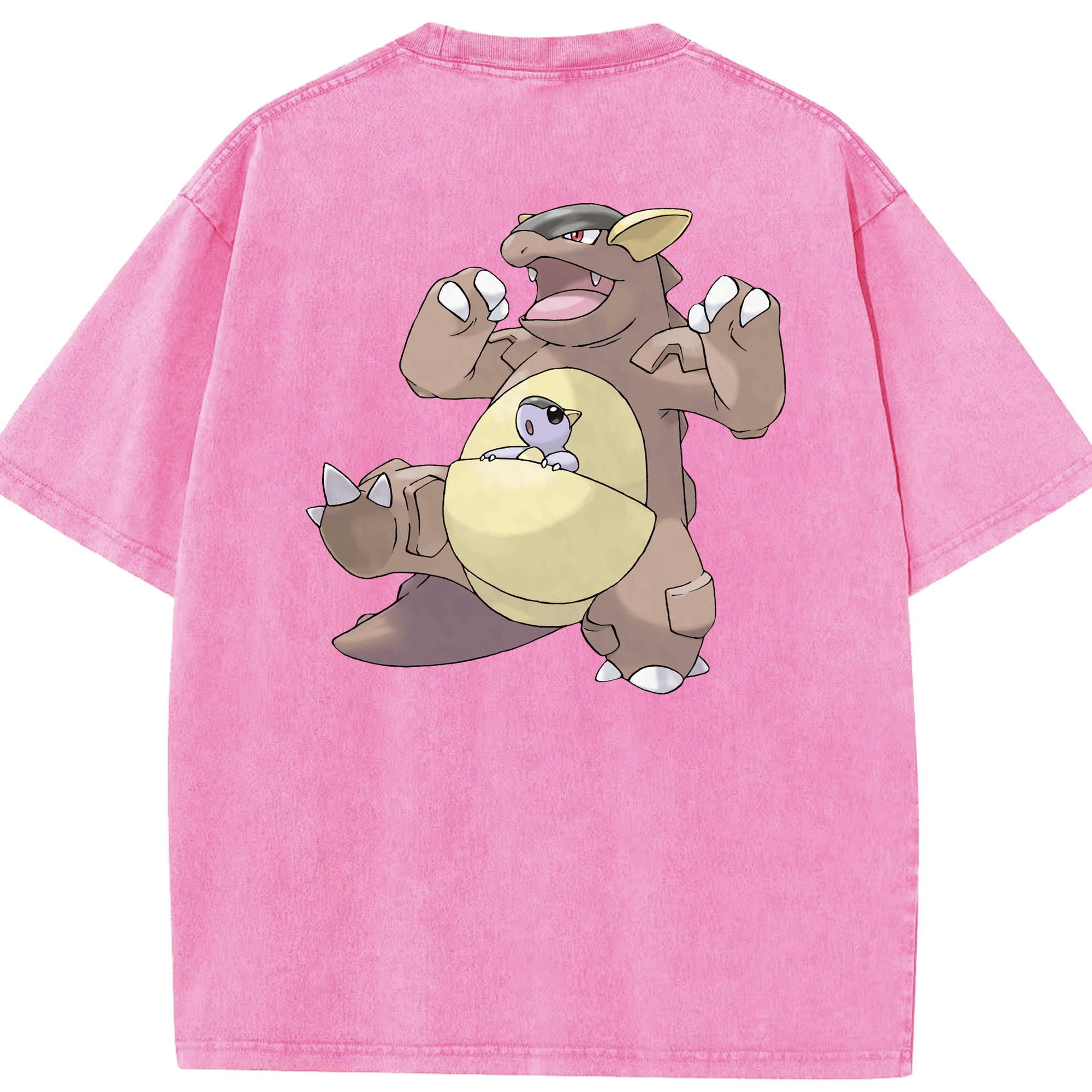 （画像用） ポケットモンスター Pokémon 綿100% ヴィンテージ風 半袖Tシャツ（背面プリント）